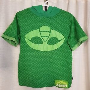 Boys PJ Mask Gekko hooded t-shirt